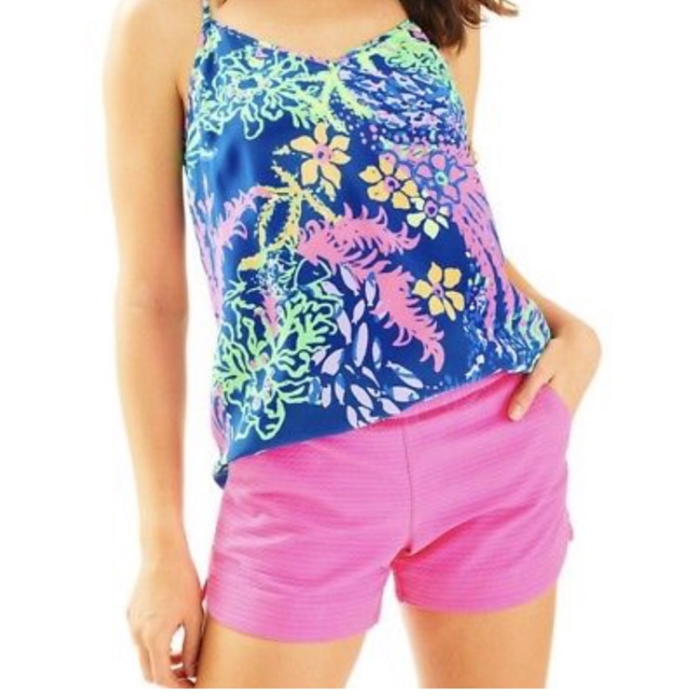 NWT Lilly Pulitzer adie shorts in pink fusion